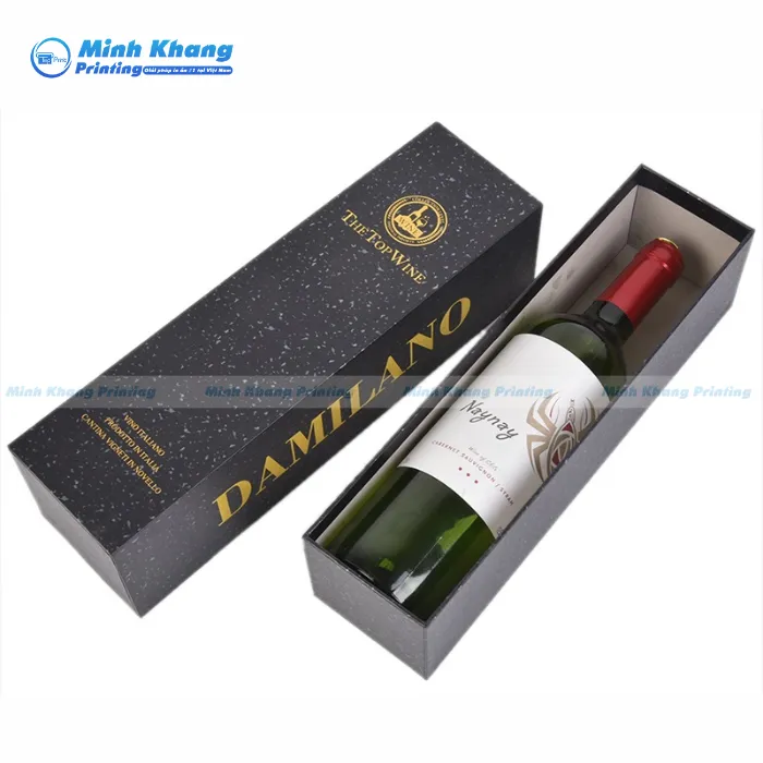 20+ Mẫu Hộp Giấy Đựng Rượu Vang Đẹp & Chất Lượng
