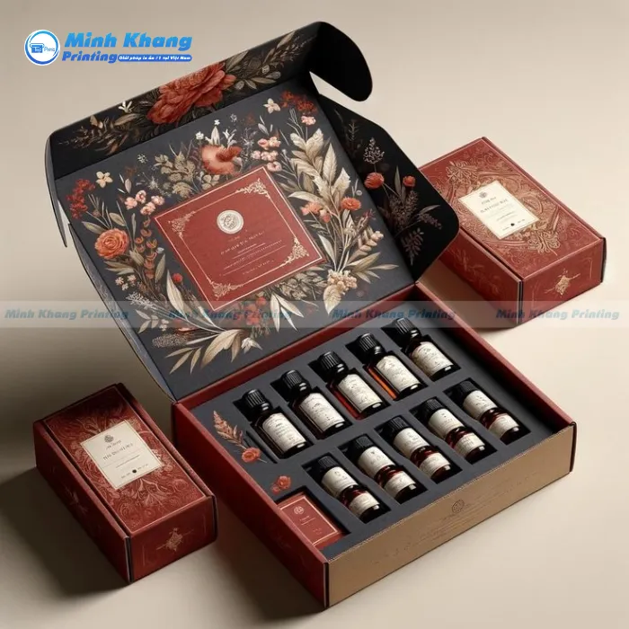 20+ Mẫu Hộp Giấy Đựng Tinh Dầu Đẹp, Độc Đáo & Ấn Tượng