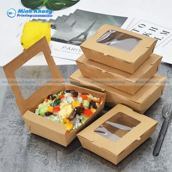 20+ Hộp Giấy Đựng Xôi Giá Rẻ, Chất Lượng, An Toàn & Tiện Lợi