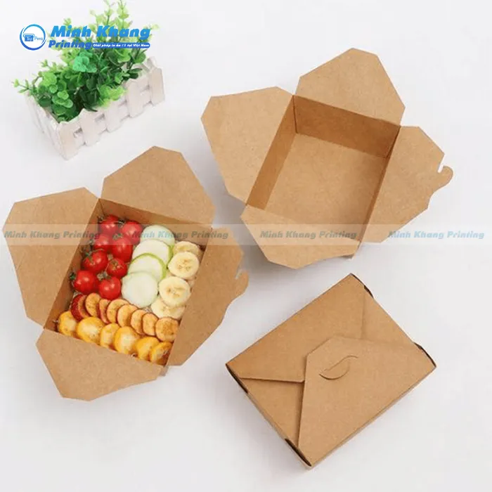 20+ Hộp Giấy Đựng Xôi Giá Rẻ, Chất Lượng, An Toàn & Tiện Lợi