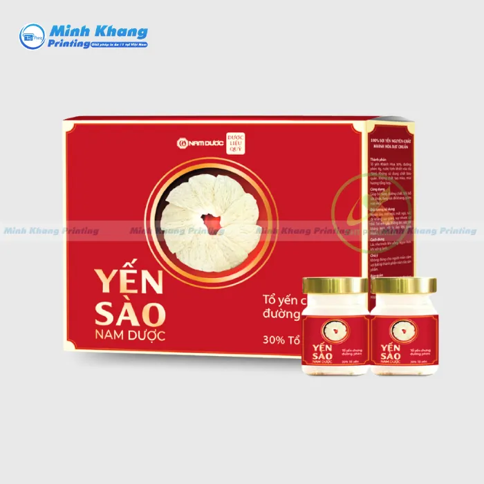 20+ Mẫu Hộp Giấy Đựng Yến Sào Cao Cấp & Nổi Bật