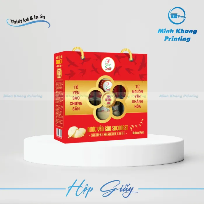 20+ Mẫu Hộp Giấy Đựng Yến Sào Cao Cấp & Nổi Bật