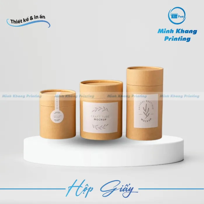 25+ Mẫu Hộp giấy Tròn Đa Dạng Mẫu Sáng Tạo & Độc Đáo