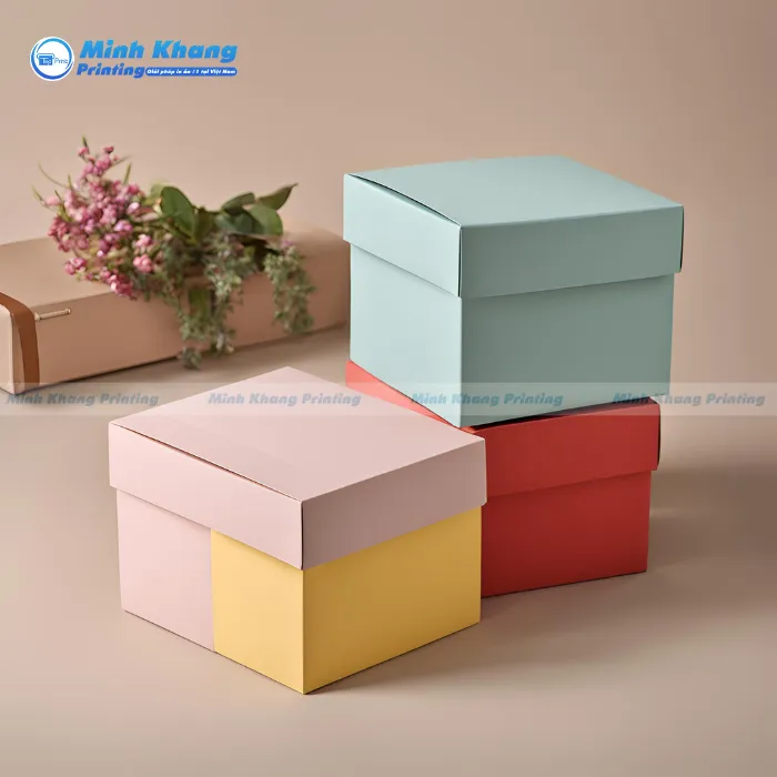 33+ Mẫu Hộp Giấy Vuông Giá Rẻ, Đa Dạng & Chuyên Nghiệp