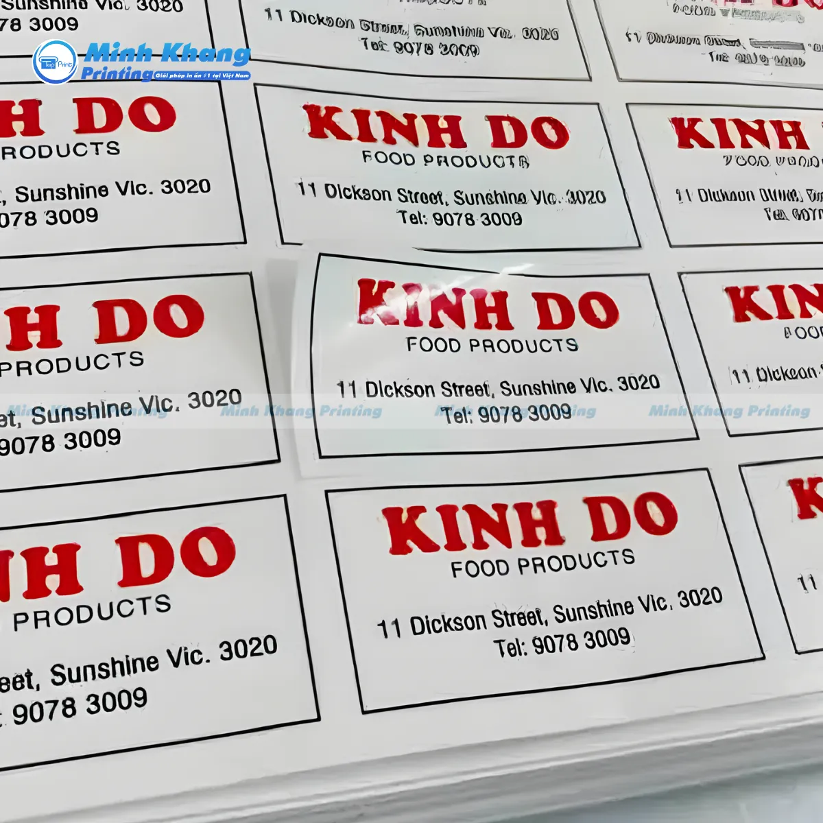 Dịch Vụ In Decal Nhựa Trong, Sữa Giá Rẻ & Lấy Nhanh