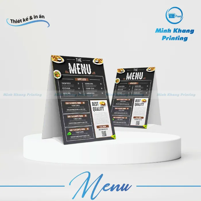 25+ Mẫu Menu Bồi Formex Đẹp, Chống Thấm Nước