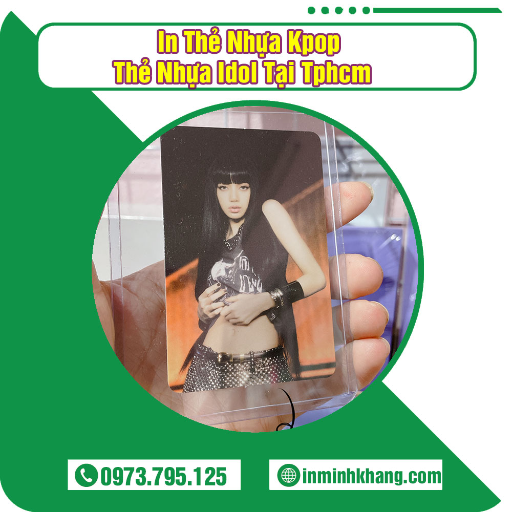In Thẻ Nhựa Kpop, Thẻ Nhựa Idol Tại Tphcm   