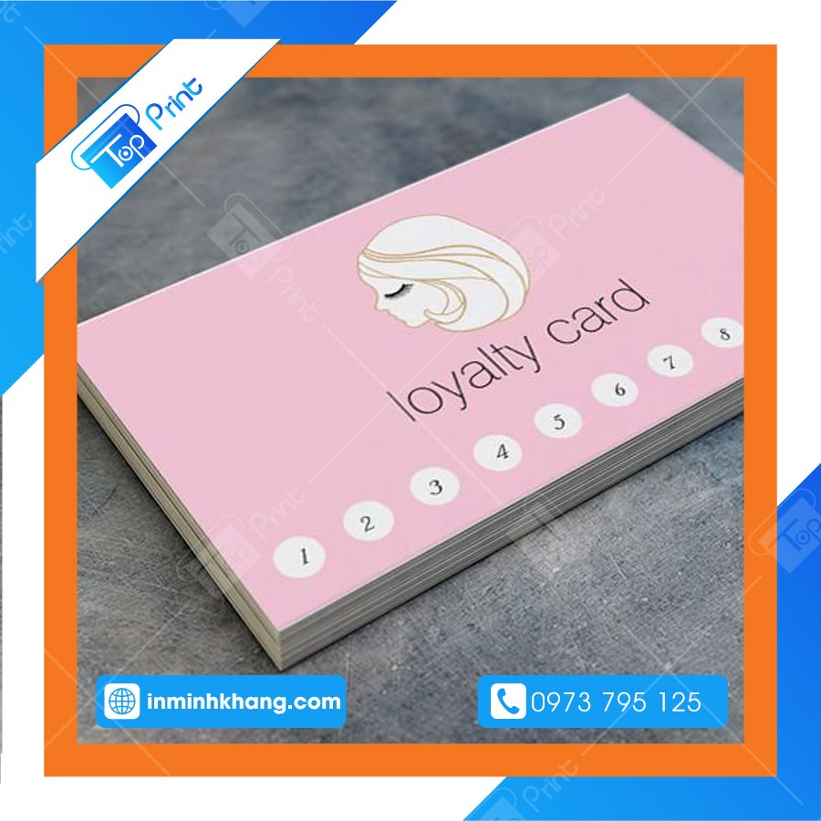 In thẻ tích điểm giá rẻ TPHCM