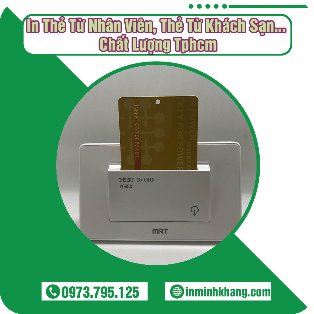 In Thẻ Từ Khách Sạn Chất Lượng