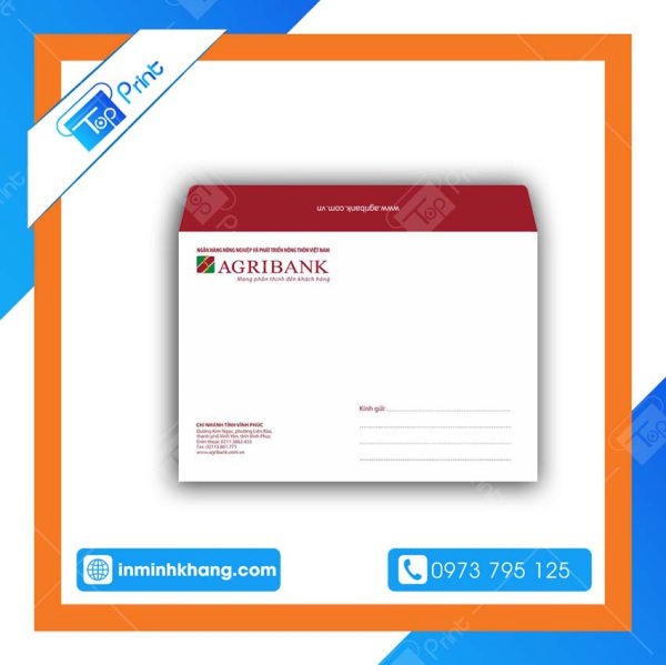 Kích Thước Phong Bì Bưu Điện Phổ Biến