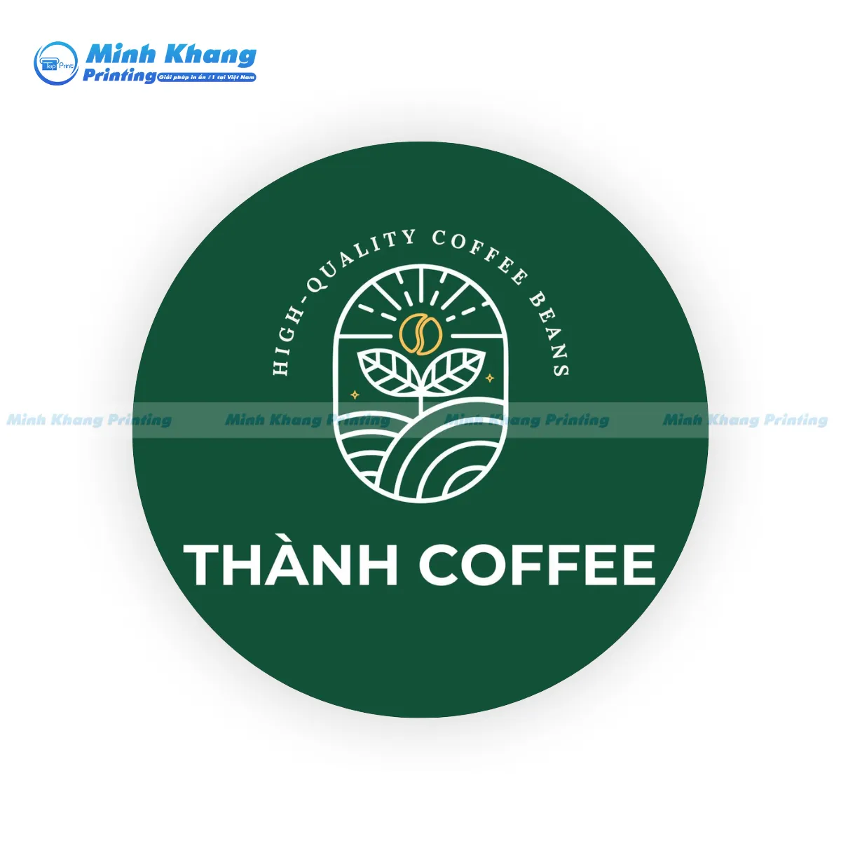 35+ Mẫu Logo Cà Phê Dán Đẹp & Chuyên Nghiệp, Uy Tín