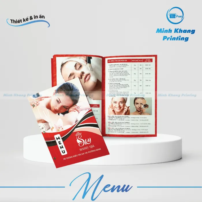 20+ Mẫu Menu Bìa Cứng Đẹp, Thu Hút Khách Hàng
