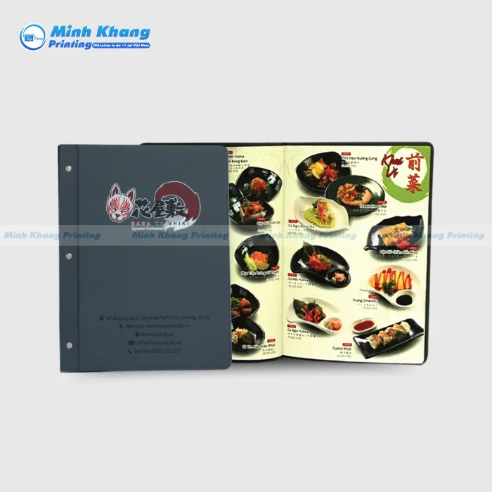 20+ Mẫu Menu Bìa Cứng Đẹp, Thu Hút Khách Hàng