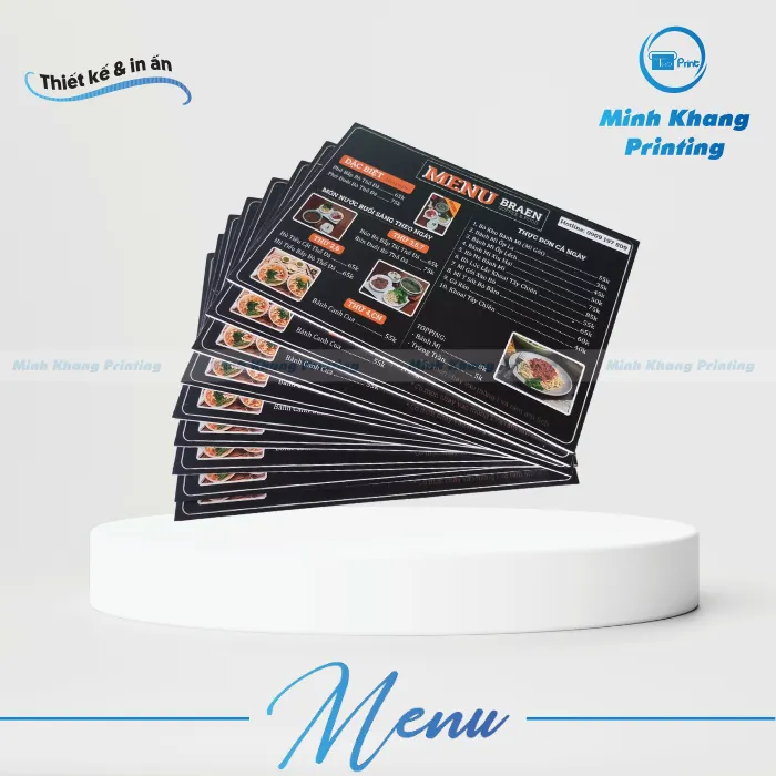 33+ Mẫu Menu Bún Bò Đẹp, Phong Cách & Hút Khách
