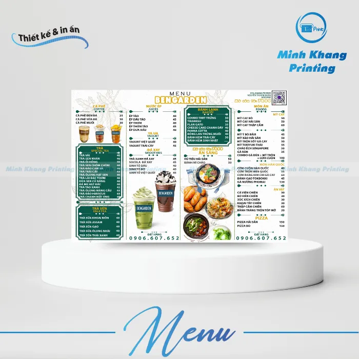199+ Mẫu Menu Quán Cà Phê Đẹp Ấn Tượng, Hút Khách