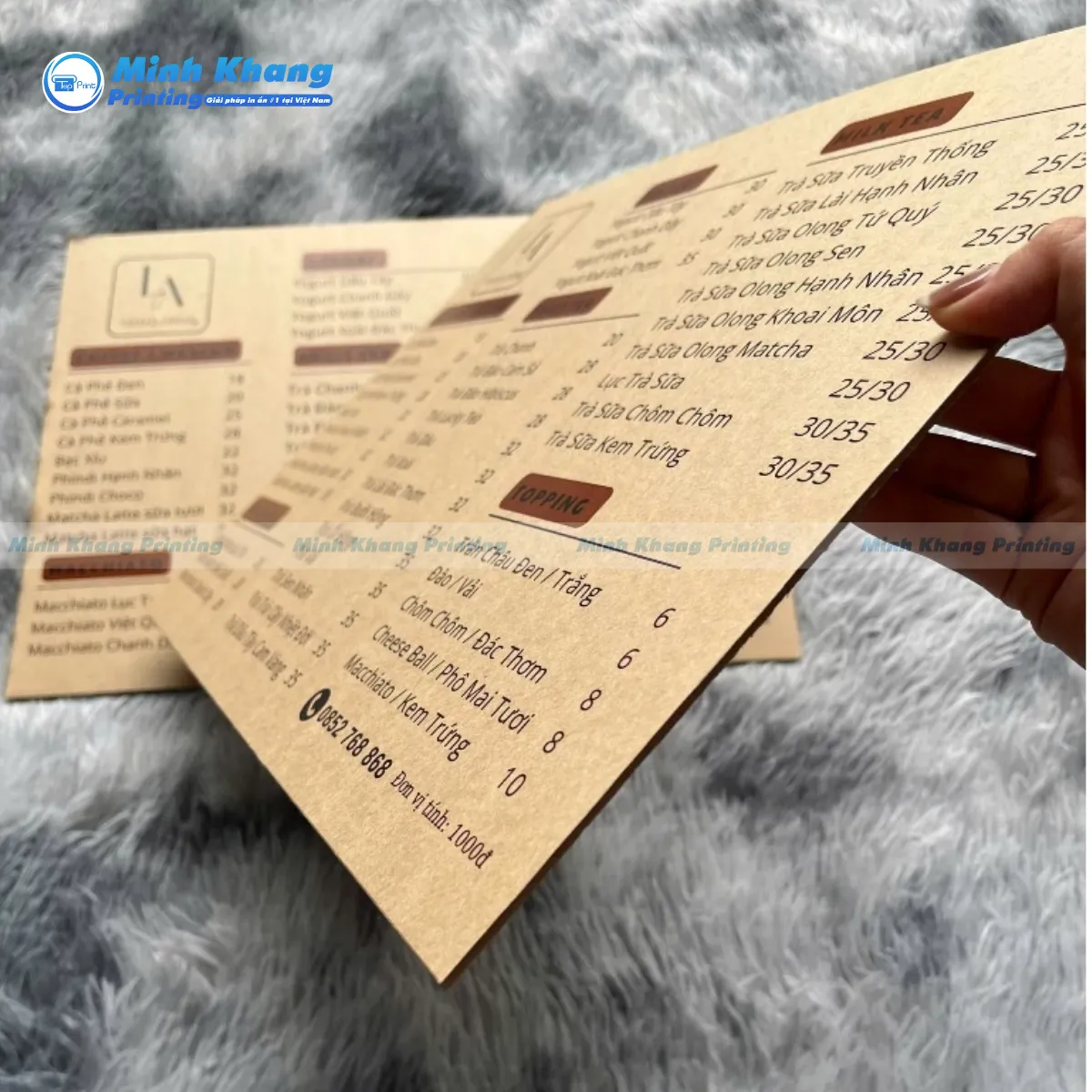 25+ Mẫu Menu Giấy Kraft Đẹp, Thiết Kế Cổ Điển & Đẹp