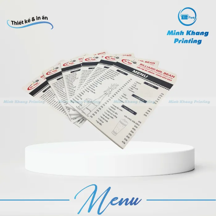 66+ Mẫu Menu Quán Bida Đẹp, Độc Lạ & Chuyên Nghiệp