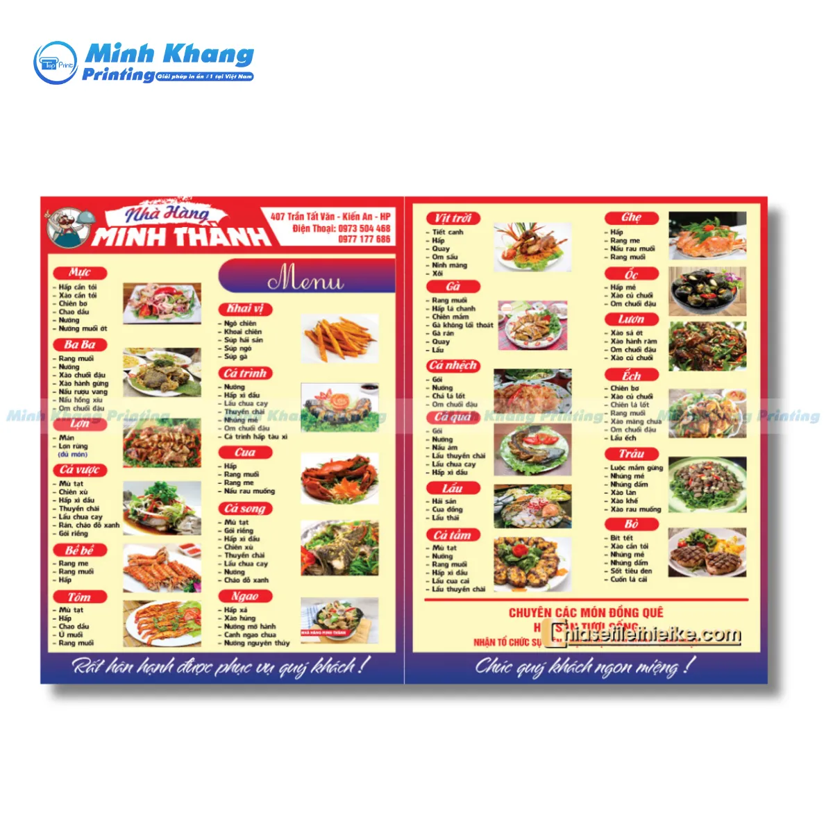 25+ Mẫu Menu Quán Lẩu Chuyên Nghiệp, Thu Hút Khách Hàng