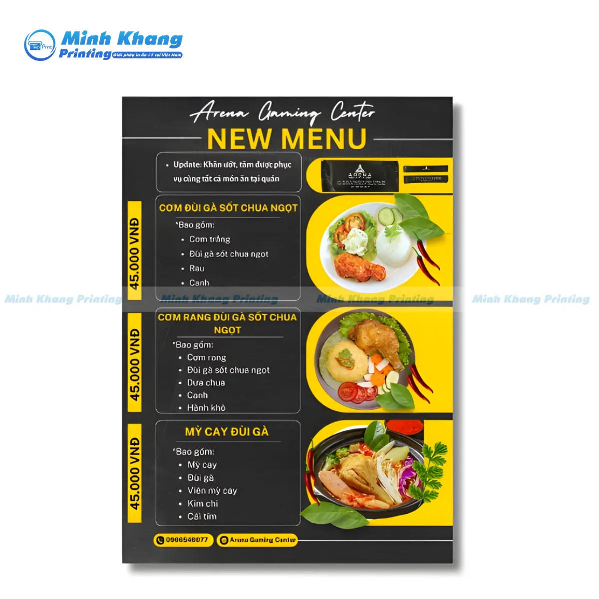 35+ Mẫu Menu Quán Net Đẹp, Cực Chất Cho Hội Game Thủ