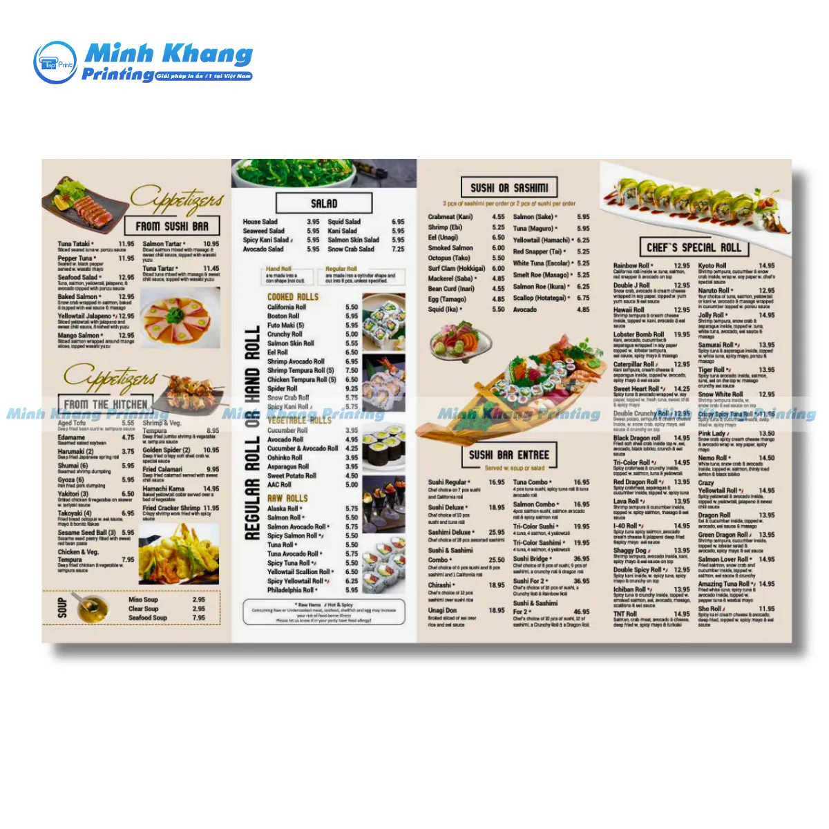 20+ Mẫu Menu Quán Nhật Bản Độc Đáo, Phong Cách & Đẹp