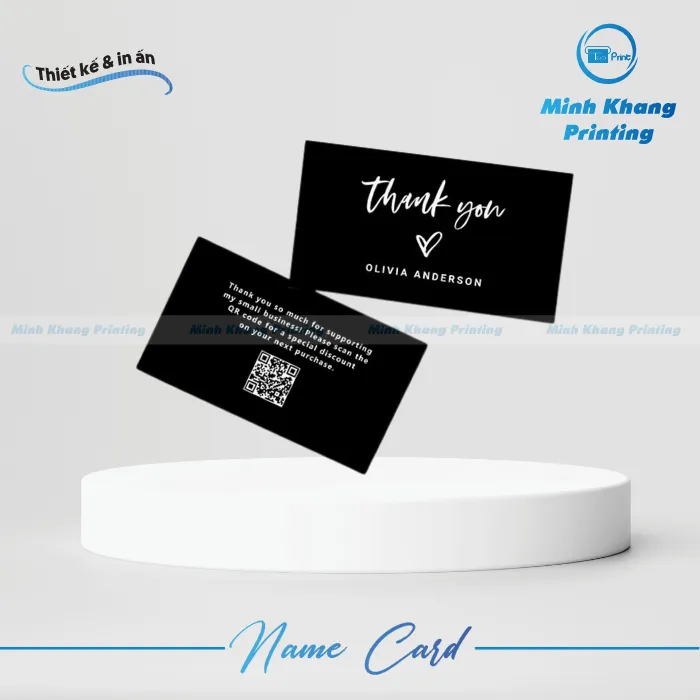 60+ Mẫu Name Card Cảm Ơn Khách Hàng Hiệu Quả & Tinh Tế