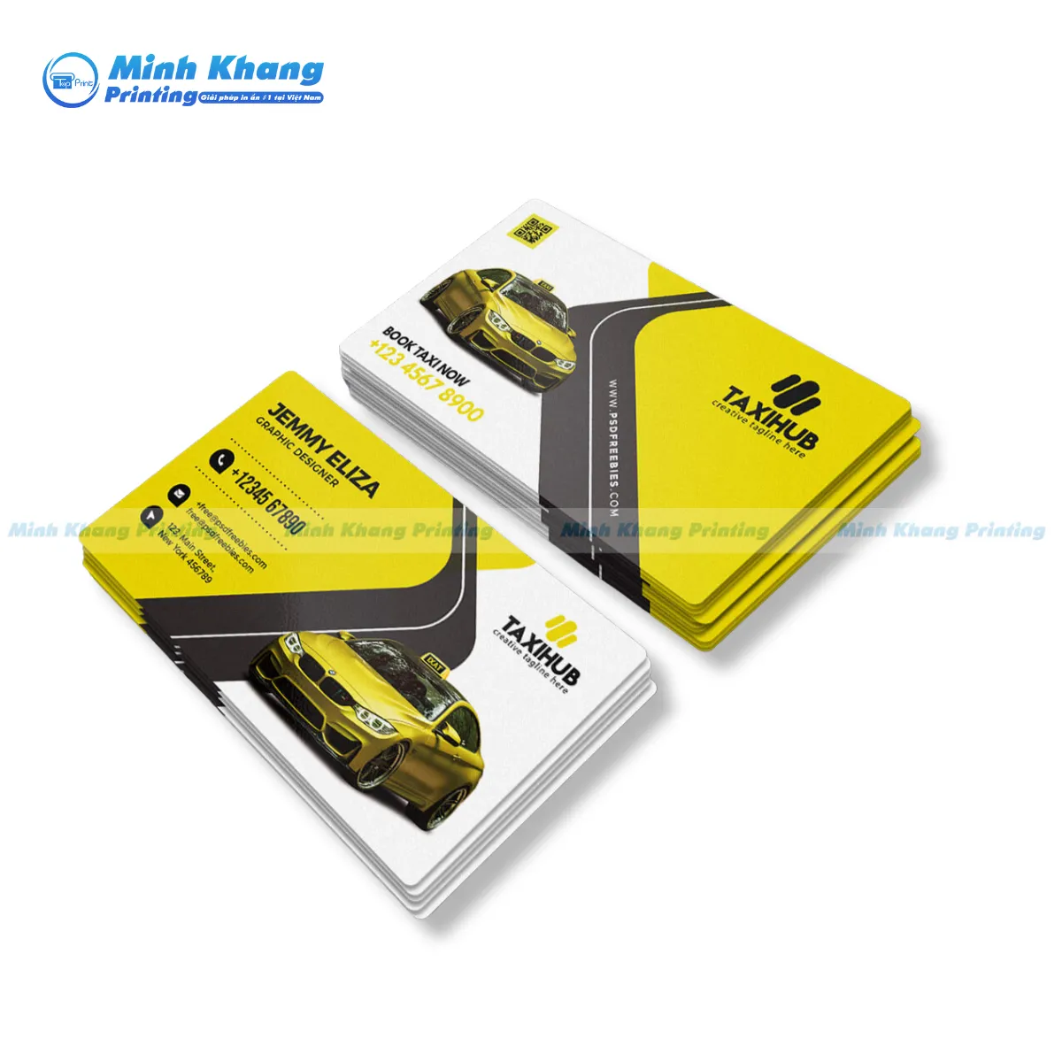 42+ Mẫu Name Card Taxi Chuyên Nghiệp & Độc Đáo
