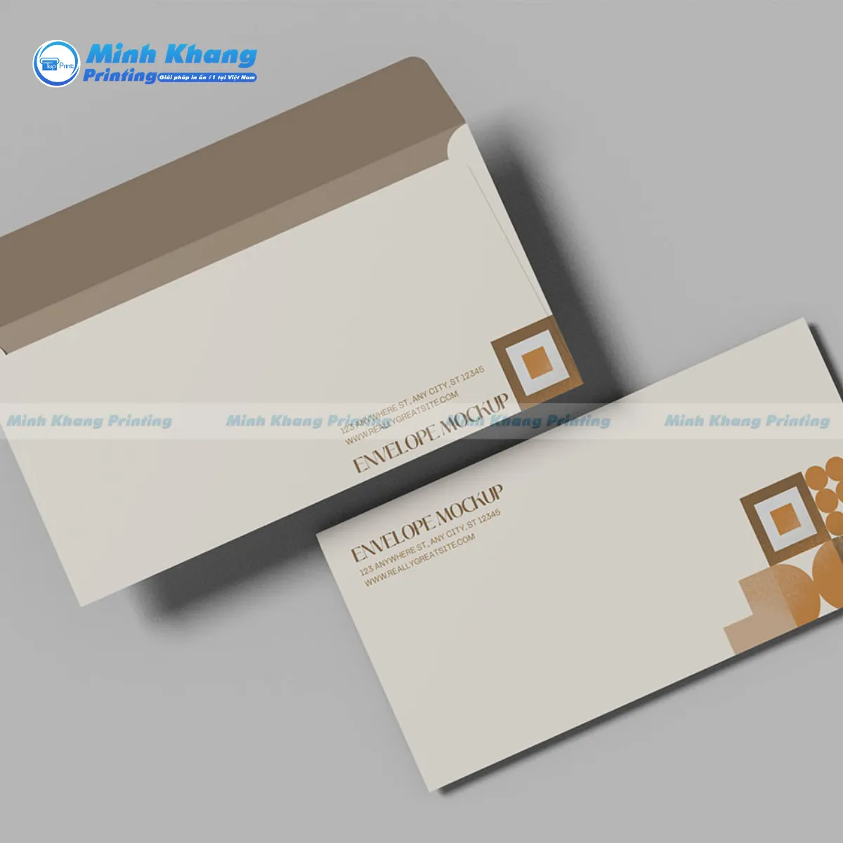 38+ Mẫu Phong Bì Nắp Vuông Sang Trọng & Đẳng Cấp