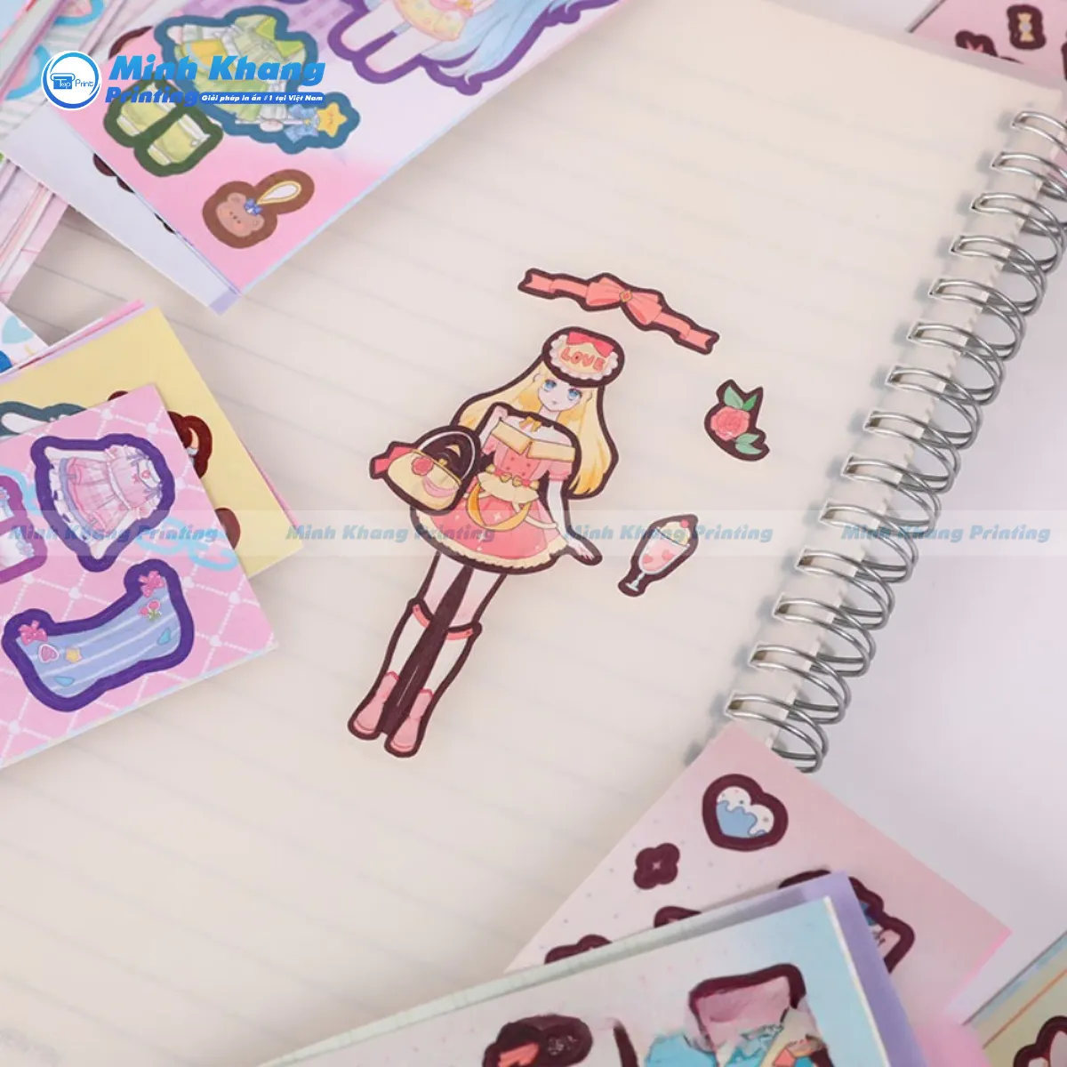 40+ Mẫu Sticker Búp Bê Đa Dạng Chủ Đề & Sáng Tạo