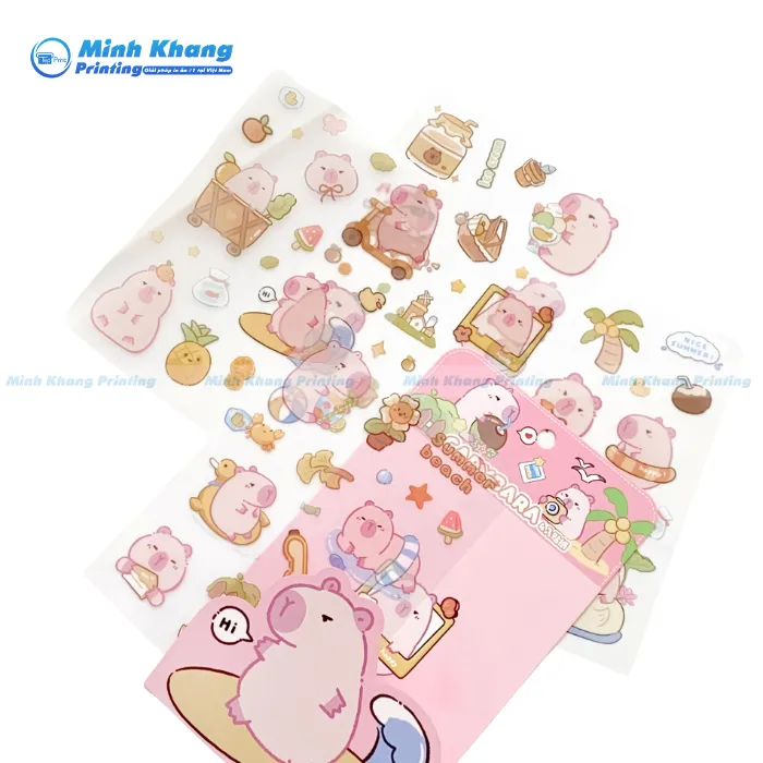 50+ Mẫu Sticker Capybara Cute, Dễ Thương & Ngộ Nghĩnh
