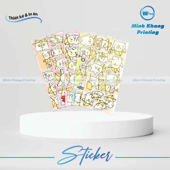 28+ Mẫu Sticker Chuối Lầy Lội & Cực Hài Hước Để Trang Trí