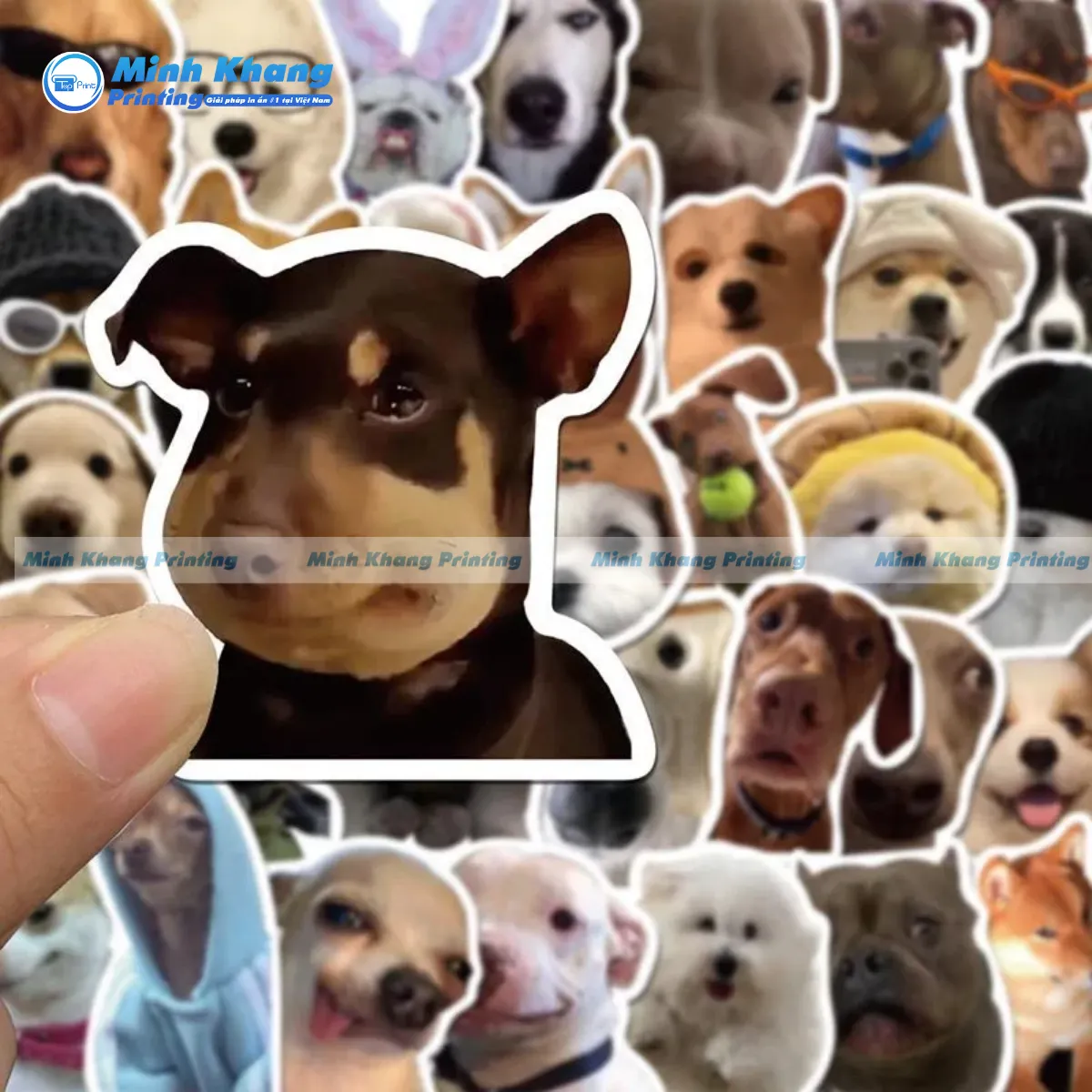 80+ Mẫu Sticker Con Chó Đẹp, Cute & Meme Hài Hước