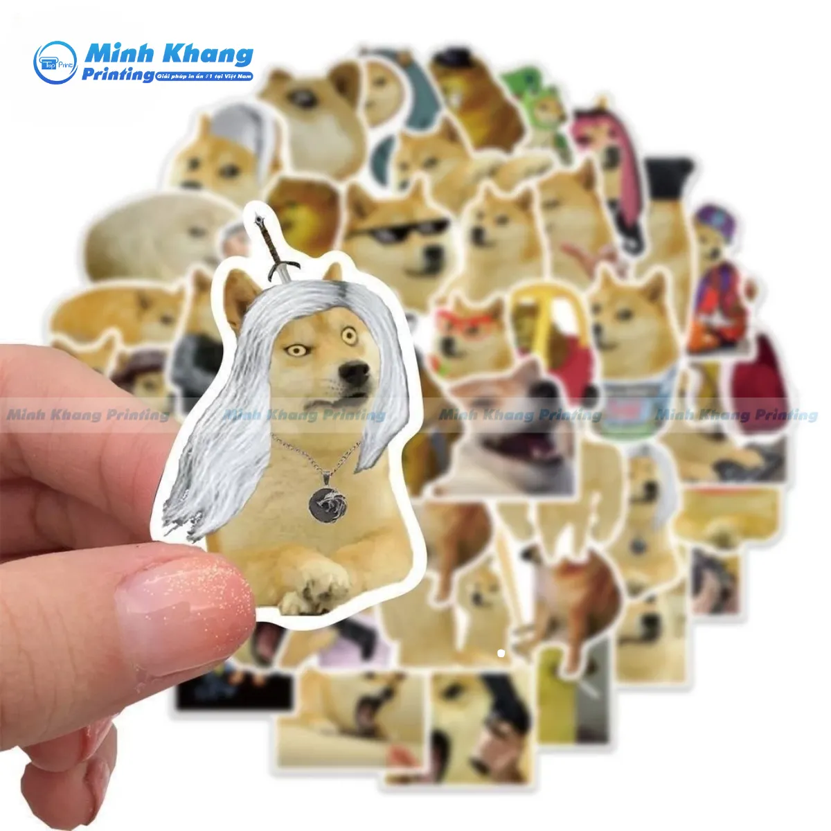 80+ Mẫu Sticker Con Chó Đẹp, Cute & Meme Hài Hước