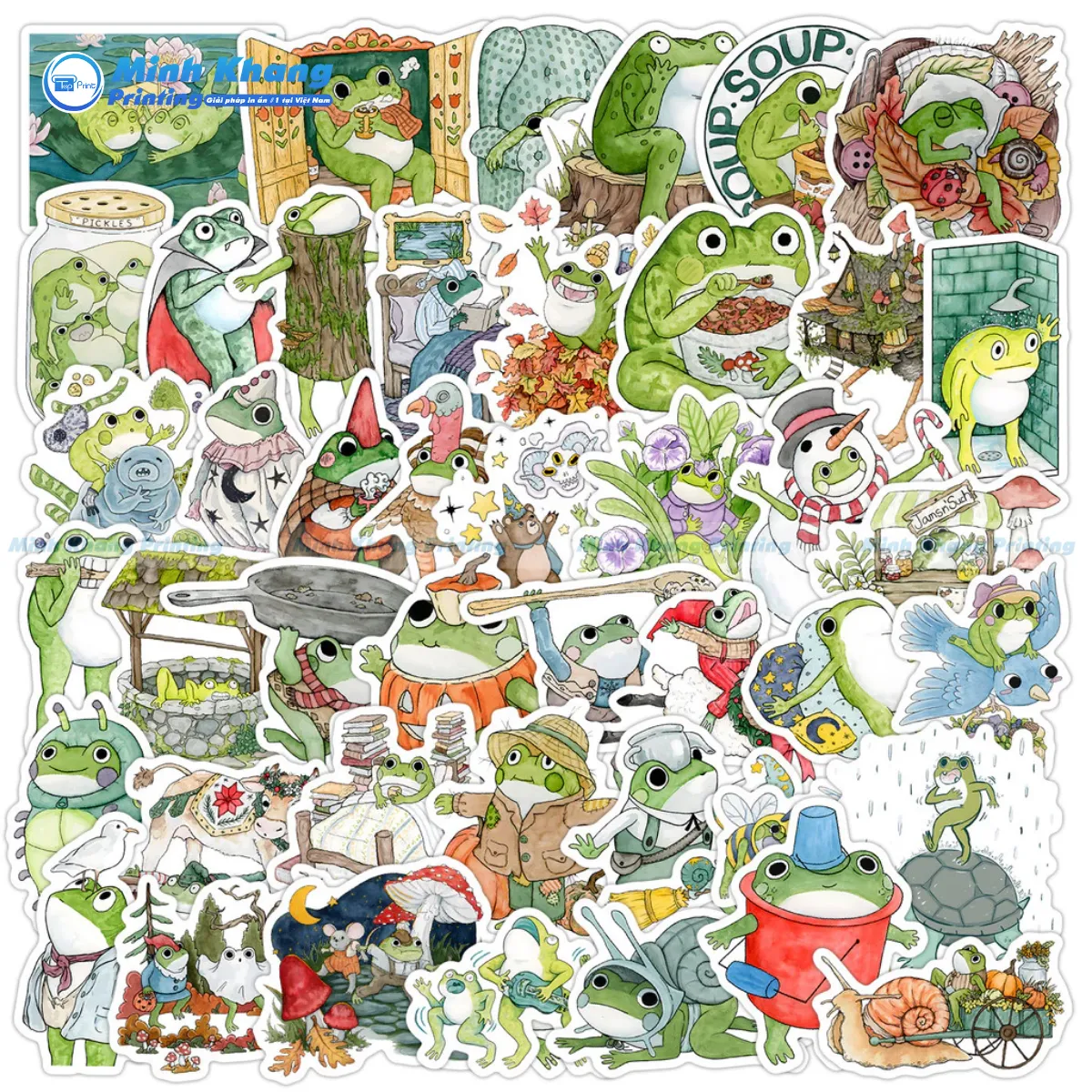 80+ Mẫu Sticker Ếch Xanh Dễ Thương, Ngộ Nghĩnh & Hài Hước
