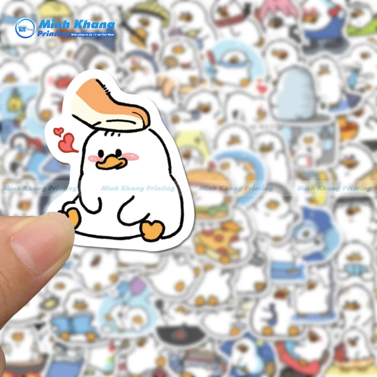 99+ Mẫu Sticker Con Vịt Cực Hot, Cute & Hài Hước