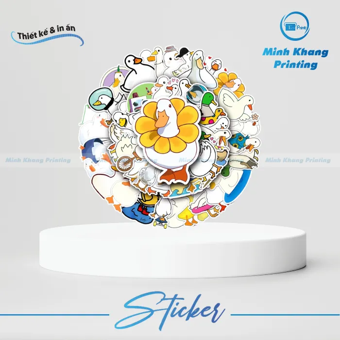 99+ Mẫu Sticker Con Vịt Cực Hot, Cute & Hài Hước