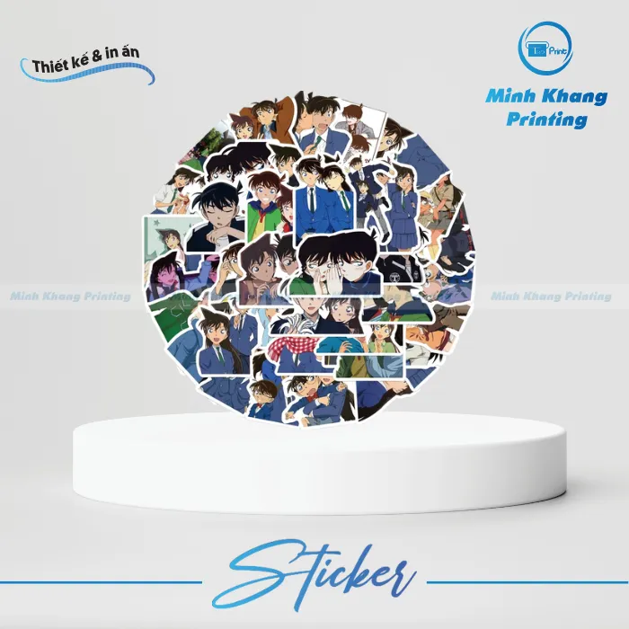 44+ Mẫu Sticker Conan Thám Tử Lừng Danh Đẹp & Chất