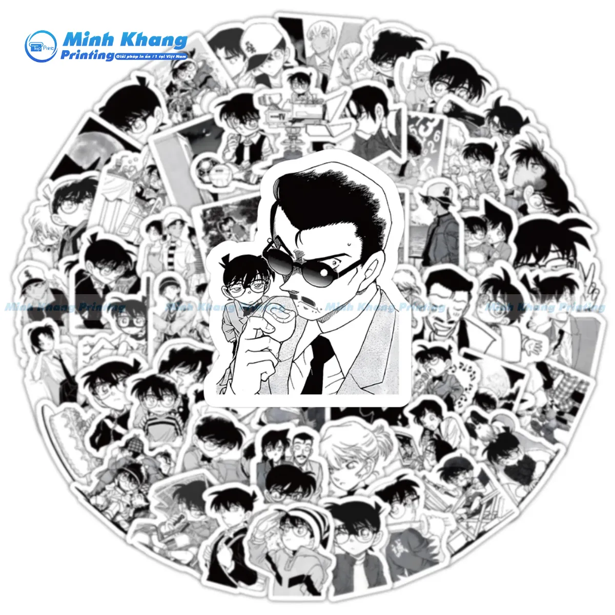 44+ Mẫu Sticker Conan Thám Tử Lừng Danh Đẹp & Chất