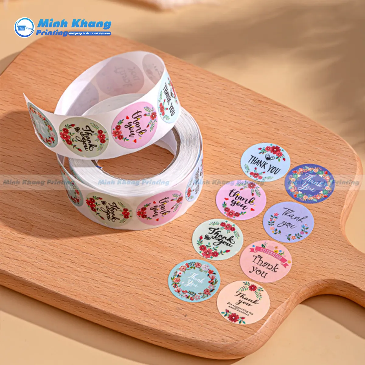 20+ Mẫu Sticker Cuộn Tròn Cute, Dễ Thương & Hot