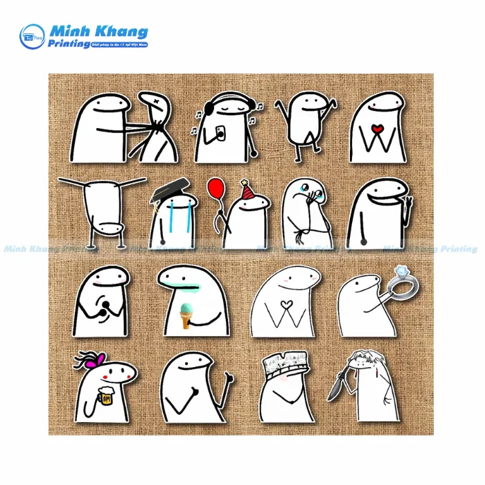 99+ Mẫu Sticker Cute Đẹp, Dễ Thương Dành Để Trang Trí