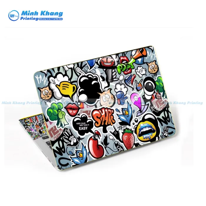 33+ Mẫu Sticker Dán Laptop, Đẹp Độc Đáo & Ấn Tượng