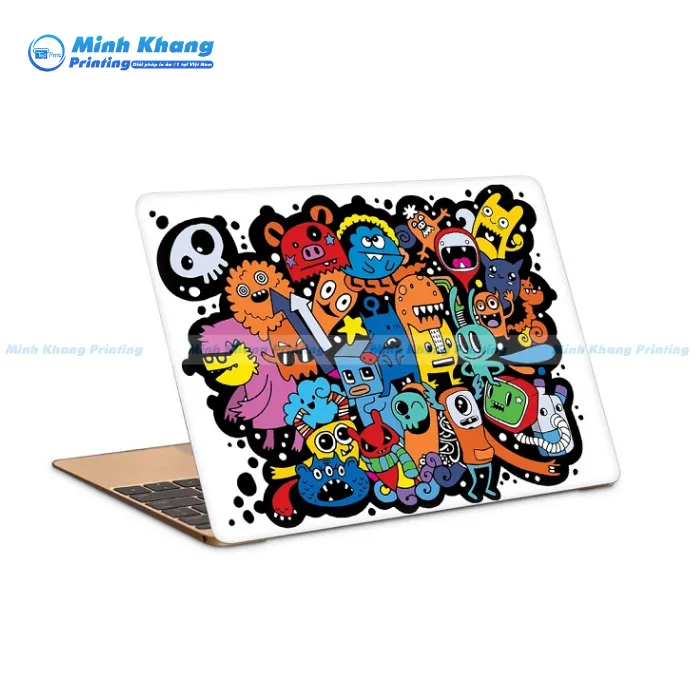 33+ Mẫu Sticker Dán Laptop, Đẹp Độc Đáo & Ấn Tượng