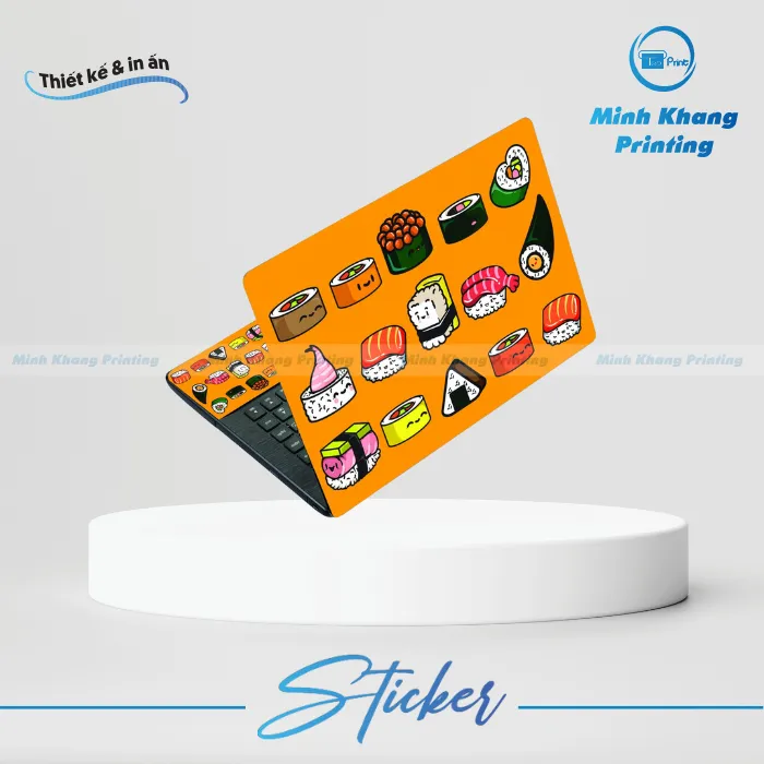 33+ Mẫu Sticker Dán Laptop, Đẹp Độc Đáo & Ấn Tượng