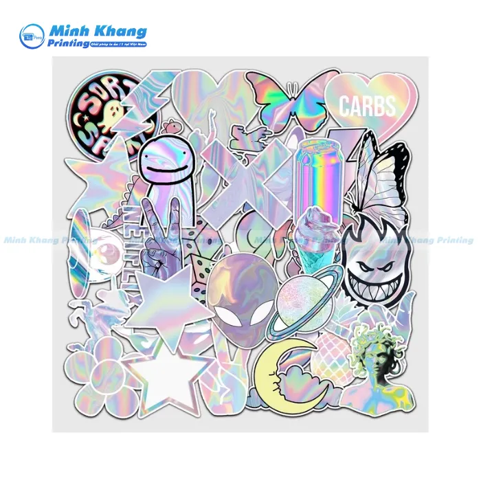 25+ Mẫu Sticker Dán Mũ Bảo Hiểm, Helmet Stickers Cute