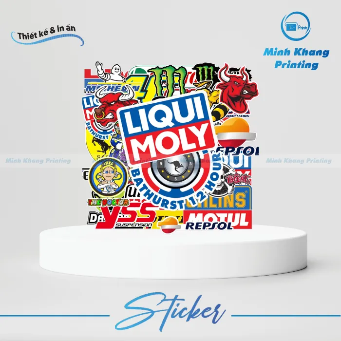 25+ Mẫu Sticker Dán Mũ Bảo Hiểm, Helmet Stickers Cute