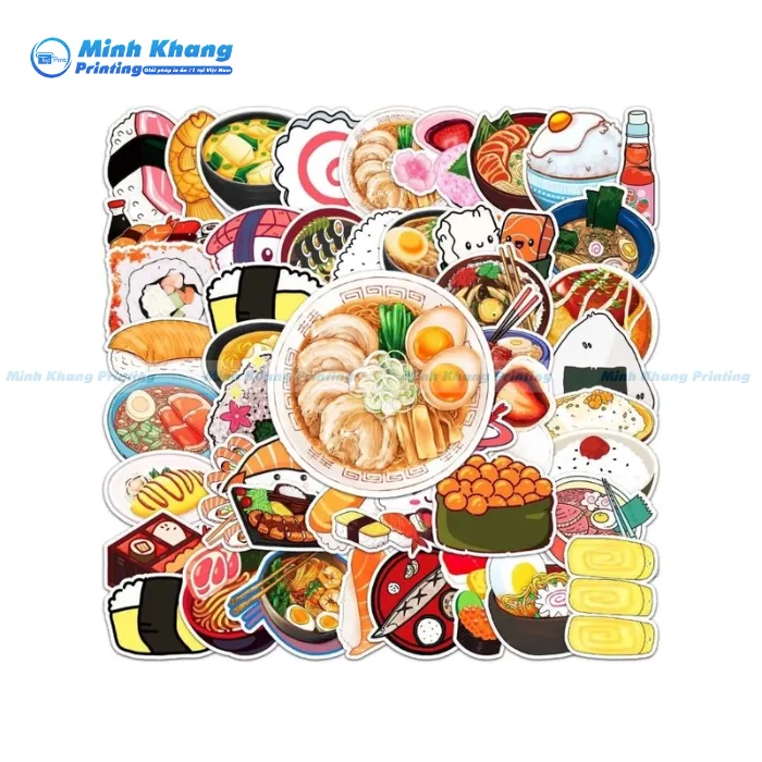 20+ Mẫu Sticker Đồ Ăn, Food Stickers Dễ Thương Khó Cưỡng Lại