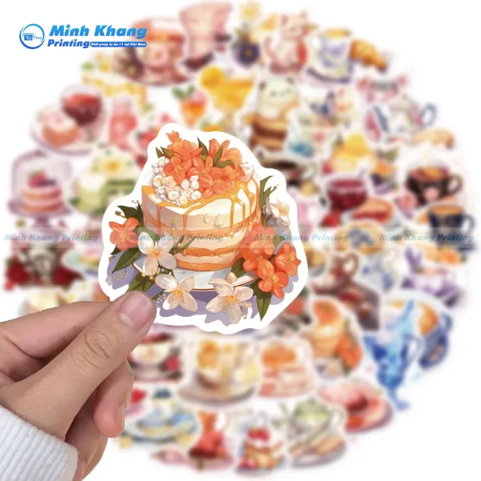 20+ Mẫu Sticker Đồ Ăn, Food Stickers Dễ Thương Khó Cưỡng Lại