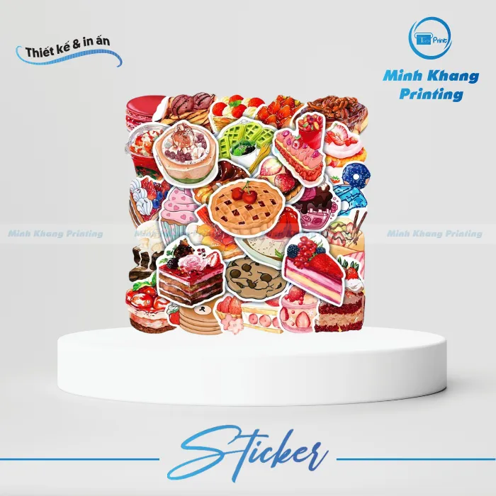 20+ Mẫu Sticker Đồ Ăn, Food Stickers Dễ Thương Khó Cưỡng Lại
