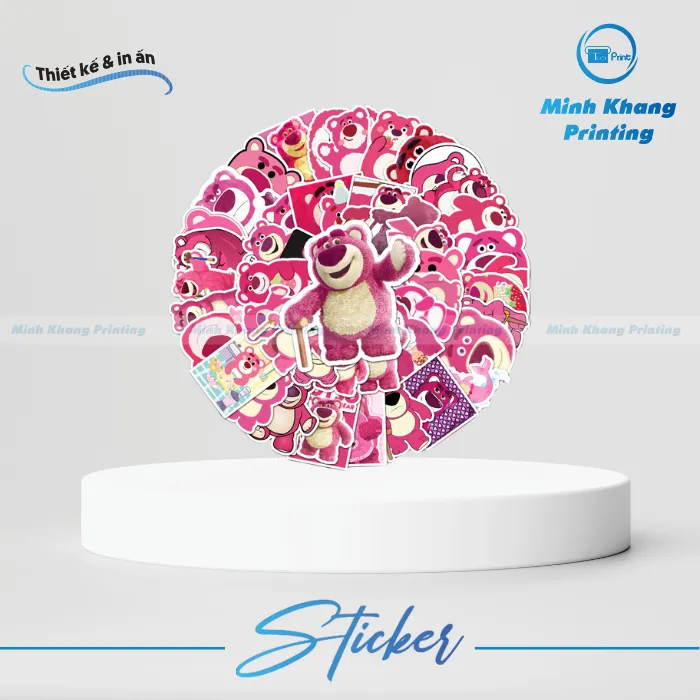38+ Mẫu Sticker Gấu, Bear Stickers Cute Dễ Thương