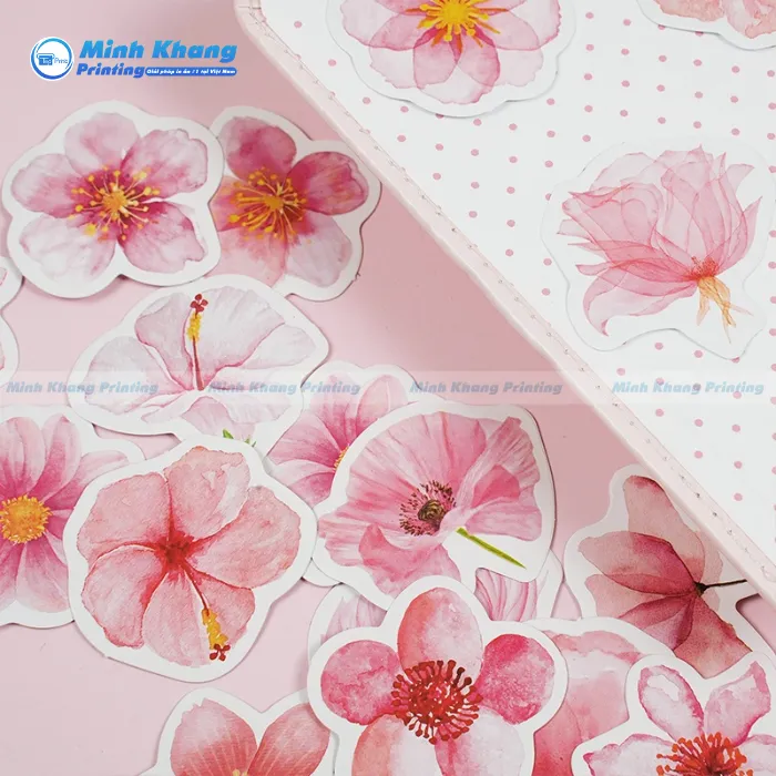 99+ Mẫu Sticker Hoa Cute, Đẹp & Đầy Sắc Màu