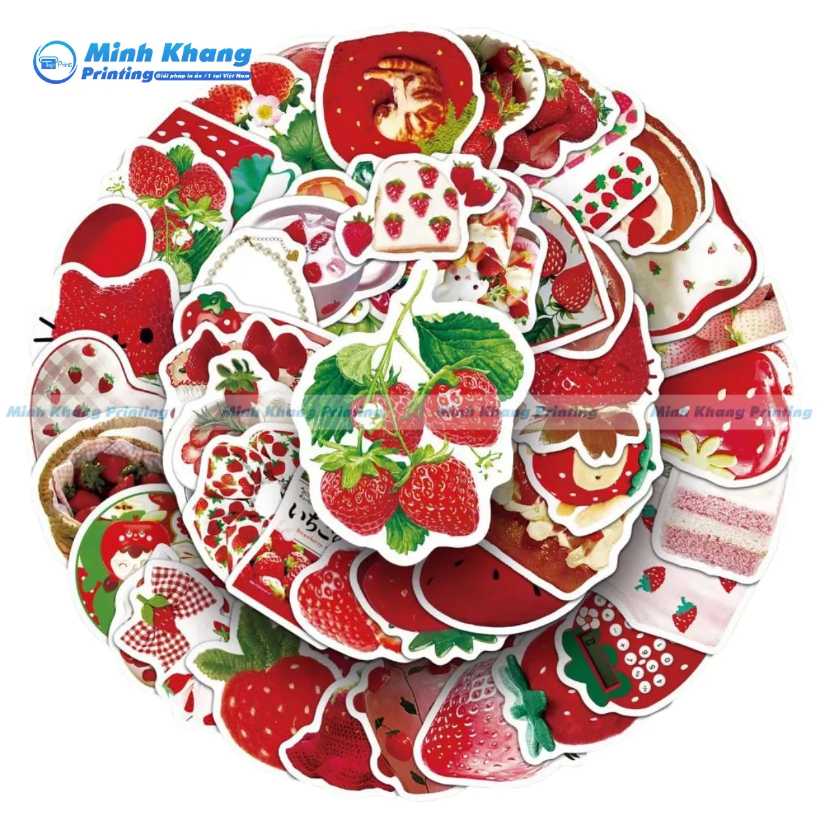 80+ Mẫu Sticker Hoa Quả Đa Dạng Cute & Xinh Xắn